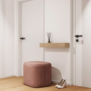 pink pouf hall archideal.eu