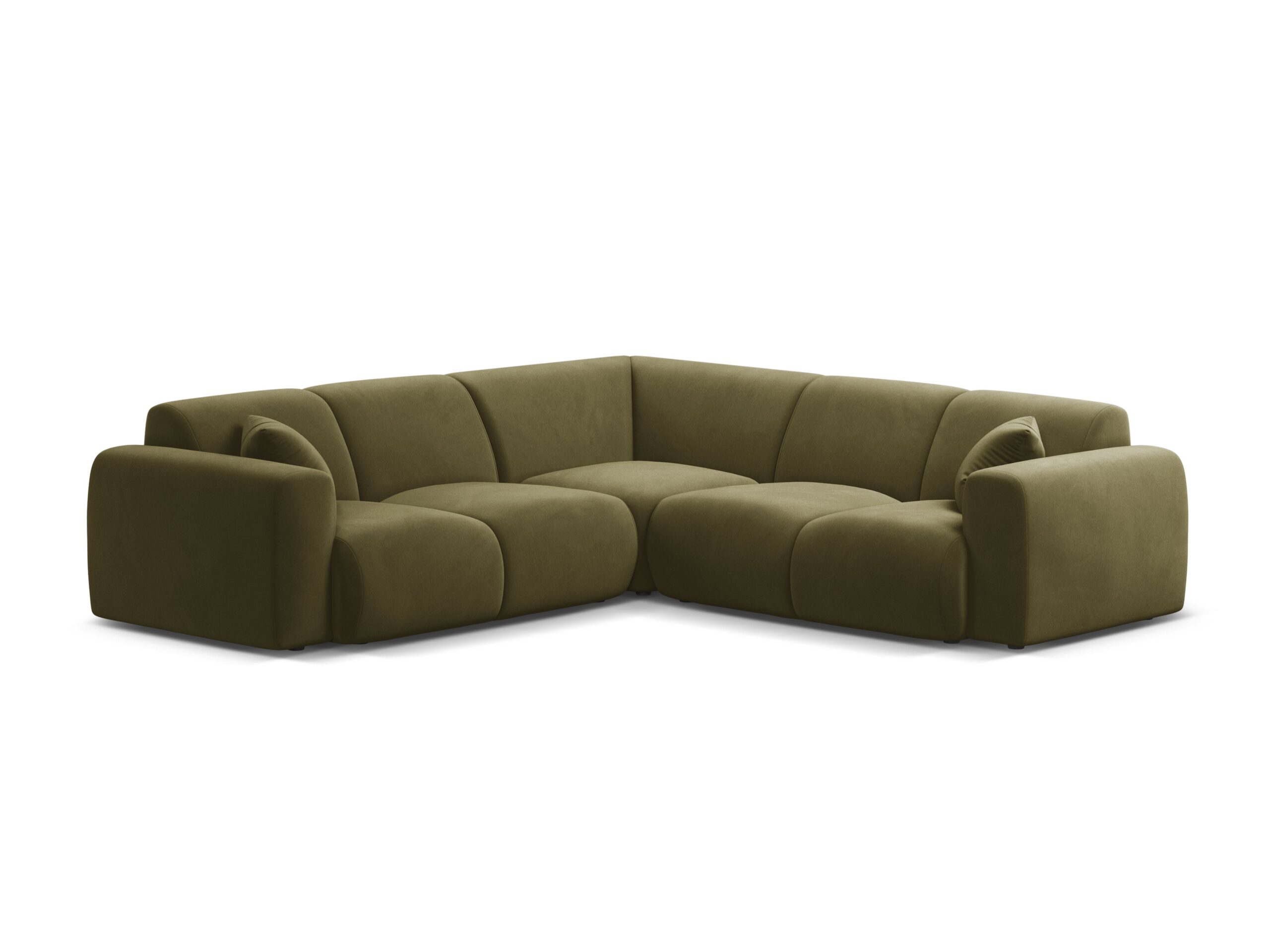 Molino symmetric corner sofa for 5