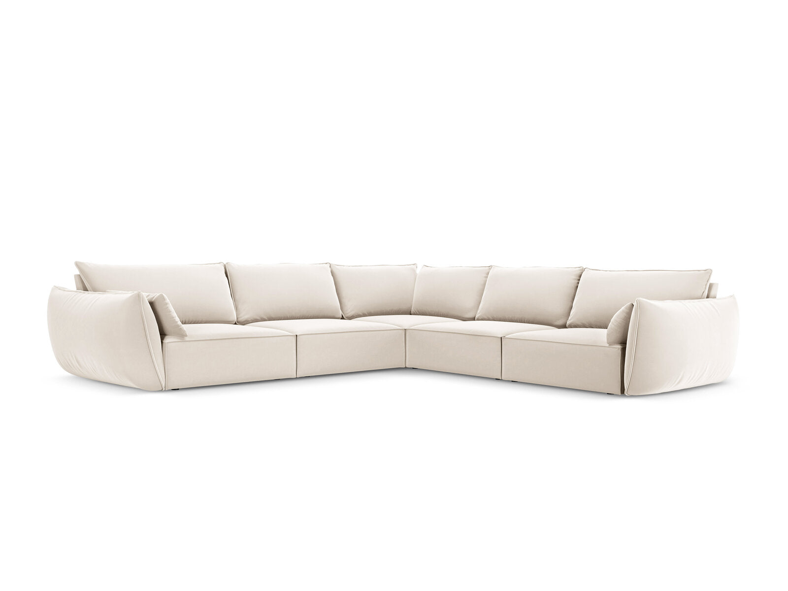 Kaelle symmetric corner sofa for 7