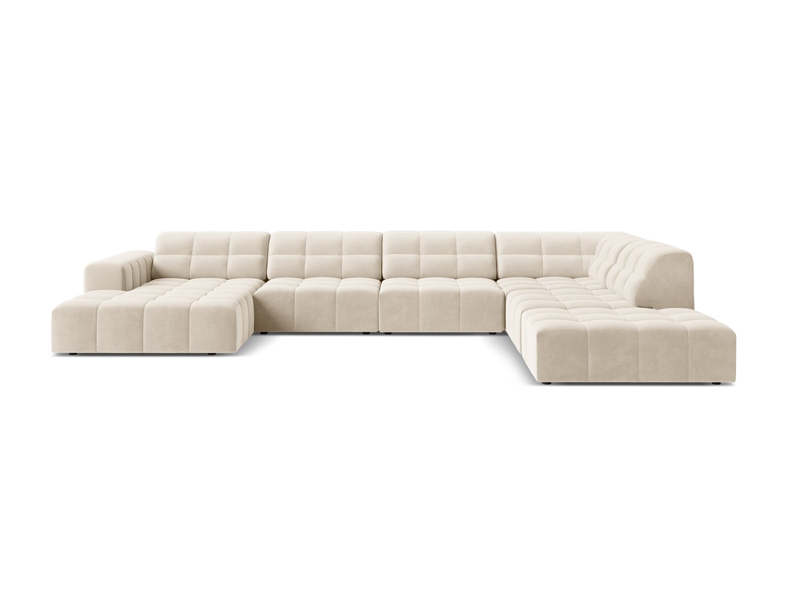 Jennifer Panoramic Corner Sofa for 7