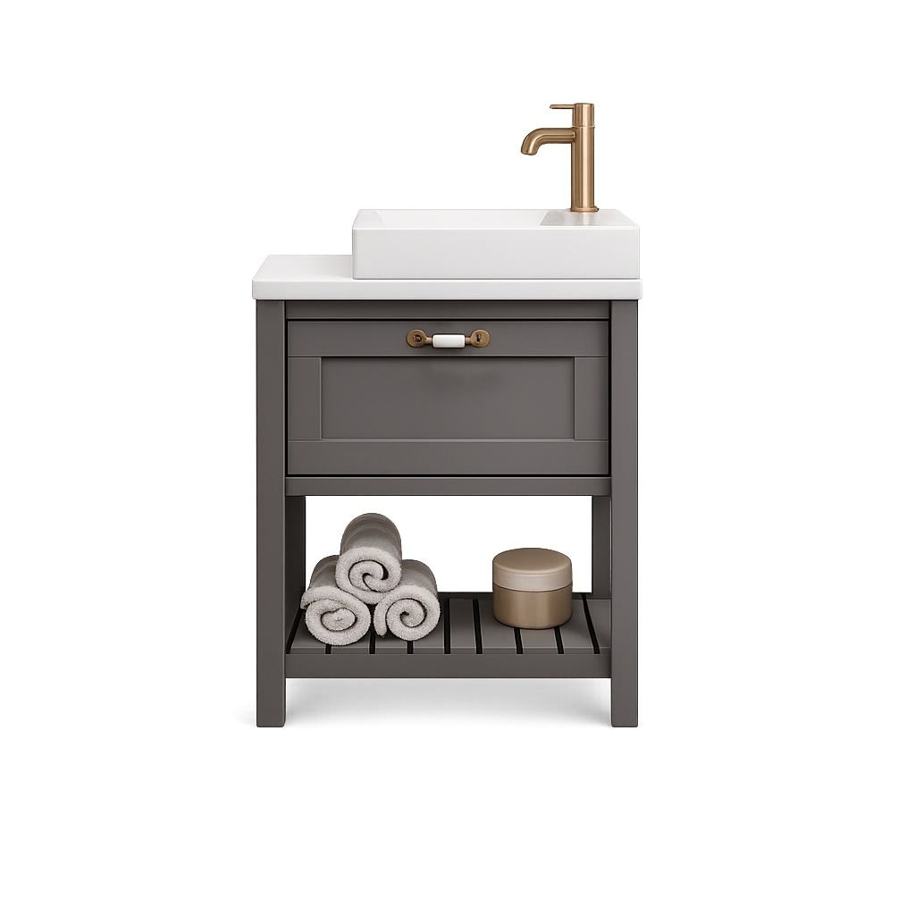 Samostatný 3D model umývadlovej skrinky